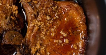 Slow Cooker Brown Sugar Garlic Pork Chops 1x1